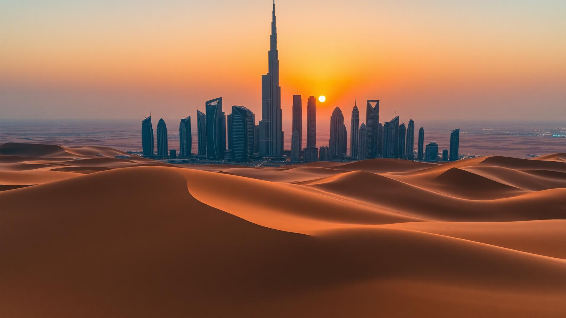 Skyline de Dubái